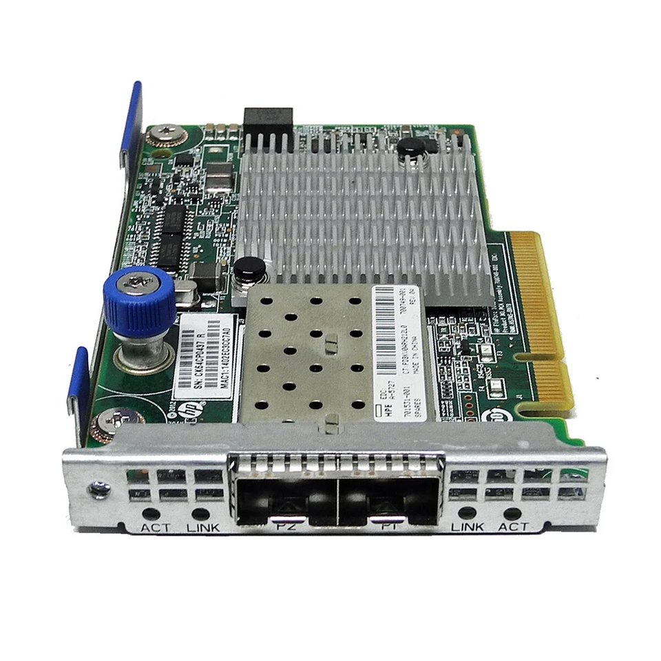 HP 534FLR-SFP+ Dual-Port PCIe x8 10GbE Network Adapter 700749-001 701531-001 - Bild 3 von 3