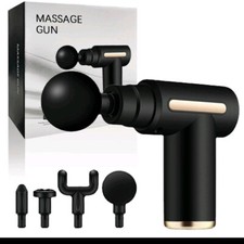 Portable Full Body Massager Rechargeable Digital Massage Gun Bundle