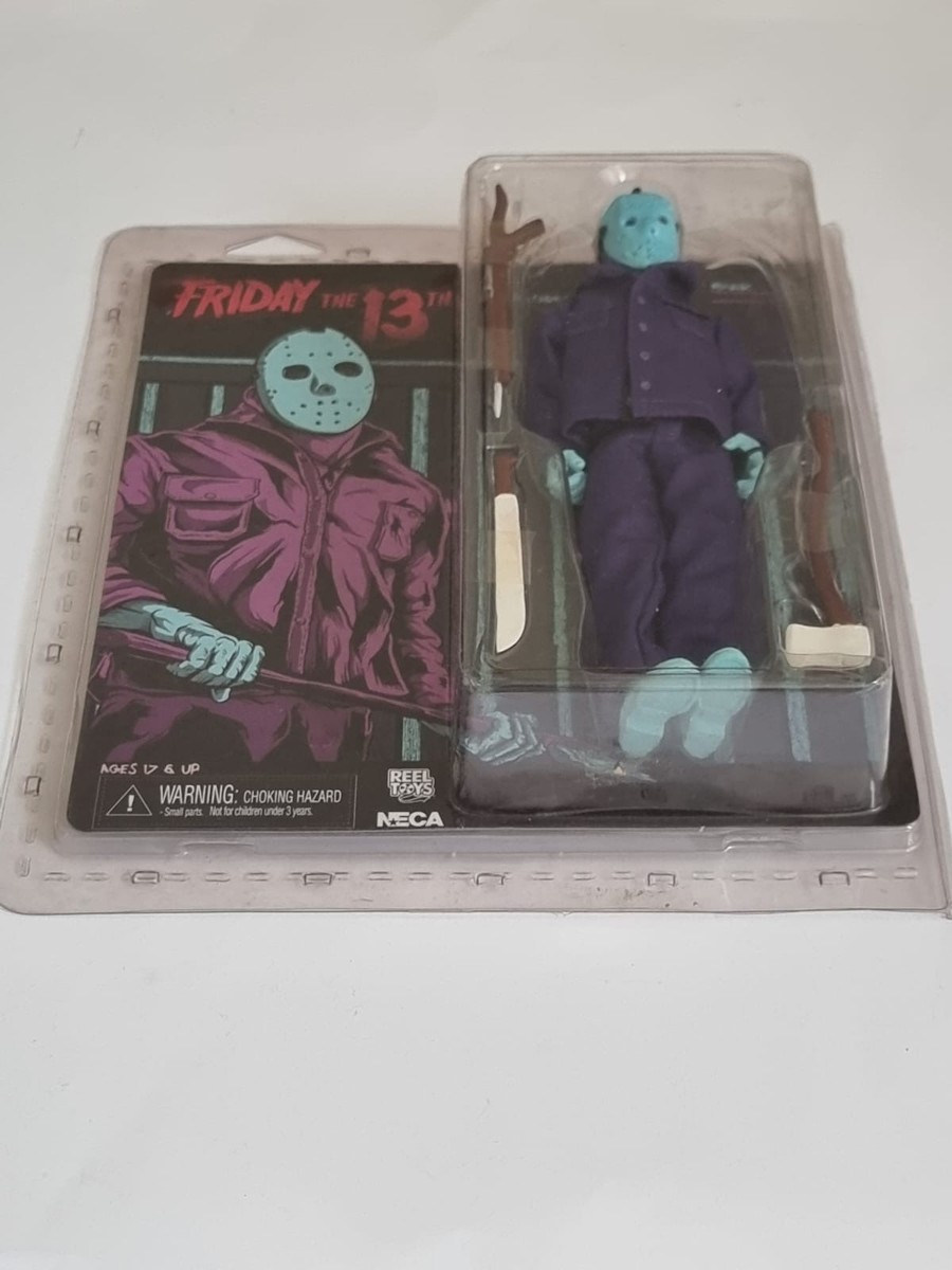 NECA Jason Voorhees Friday the 13th NES 8 BIT Video Game Glow In