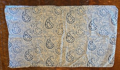 Ralph Lauren Standard Pillowcase Landing Paisley Blue 100% Cotton