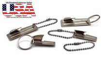 Original US Army Issue P38  P51 Can Openers With 4 " Key Chain Or 1" Key Ring