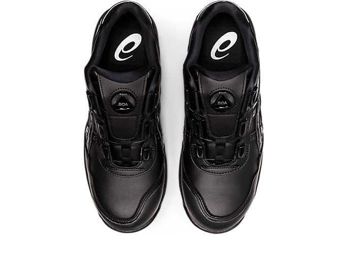 ★新品★asics 安全靴WINJOB CP306 BOA 23.5㎝3E ウィンジョブ® CP306 BOA® 3E相当 | ブラック×ブラック | ローカット