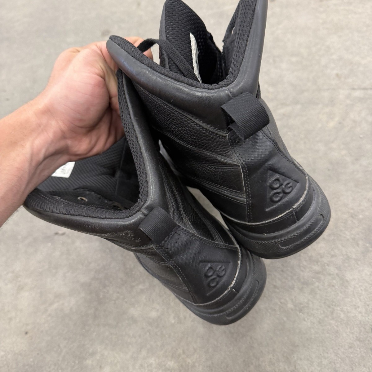Nike Woodside II ACG Triple Black Boots Mens Size 15 
