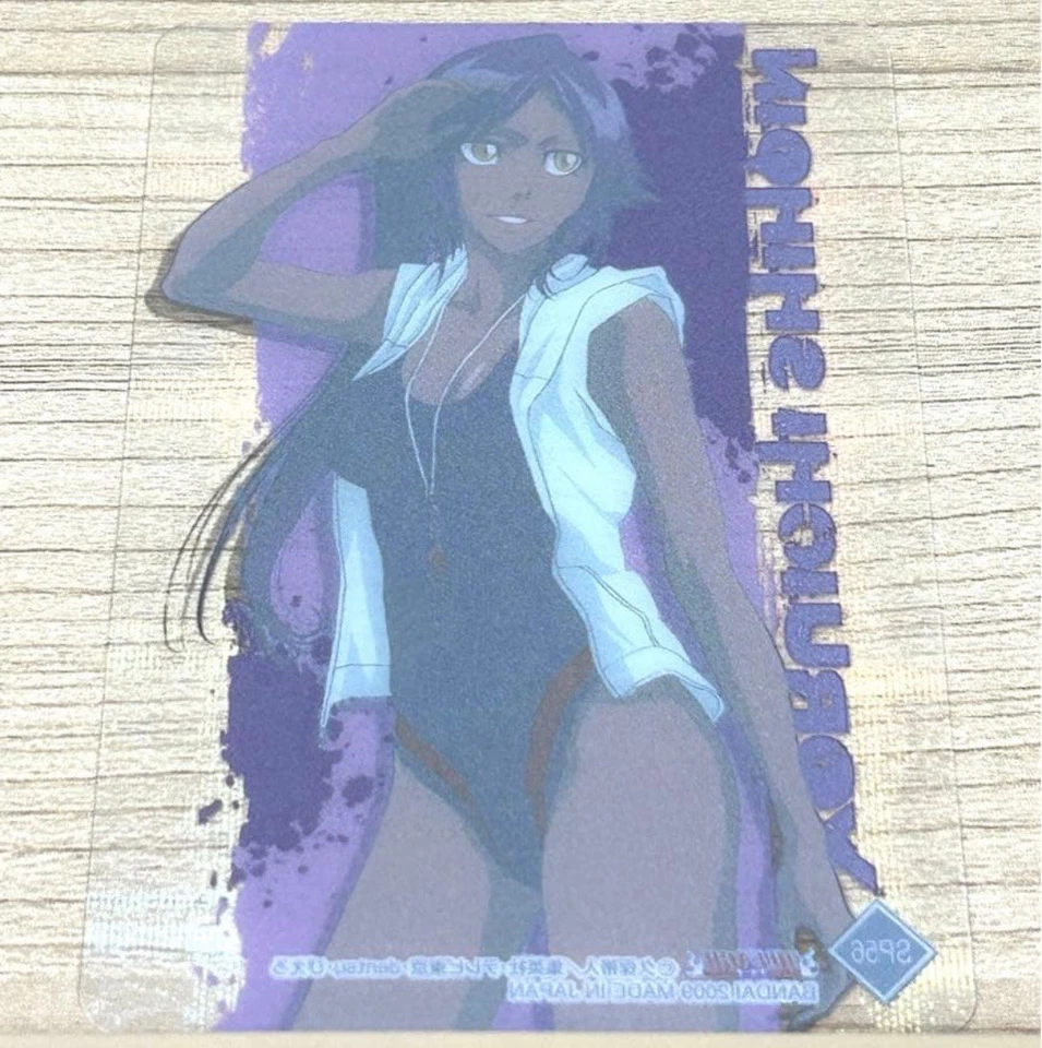 Bleach Clear Collection Card SP56 Yoruichi Shihoin Swimsuit Holo Rare - Image 2 of 2