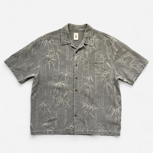 Vintage Hawaiian silk button down shirt Jamaica jaxx XL - 第 1/8 張圖片