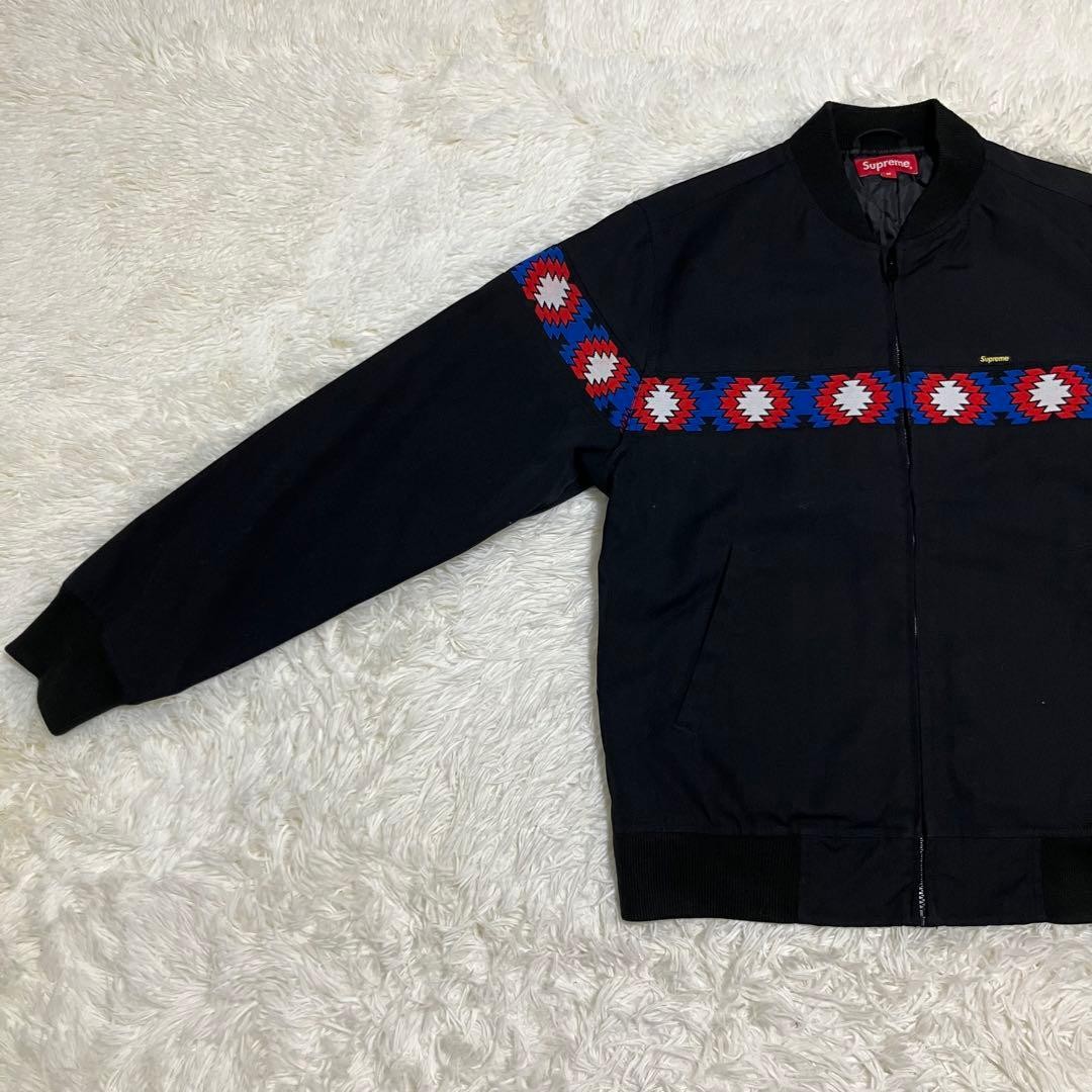 Supreme Trail Jacket Native Pattern Santa Fe Blac… - image 6