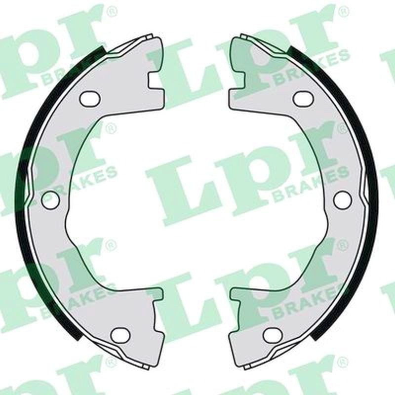 ORIGINAL® Lpr Bremsbackensatz, Feststellbremse Hinten für Renault MASCOTT