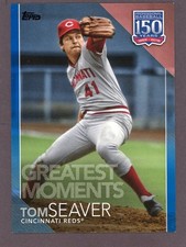 2019 Topps Update 150 Years of Baseball BLUE Tom Seaver Cincinnati Reds