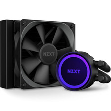 Kraken 120 - All-In-One RGB CPU Liquid Cooler - Infinity Mirror Design - Powered