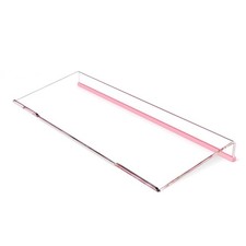 Ergonomic Computer Keyboard Stand - Clear Acrylic Keyboard Riser Tilted Keybo...