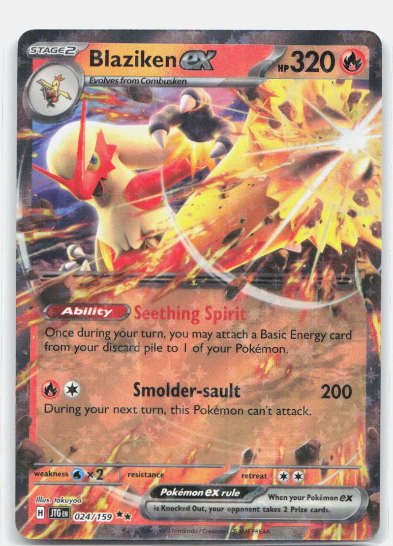 Pokémon - Journey Together - Blaziken EX 24/159