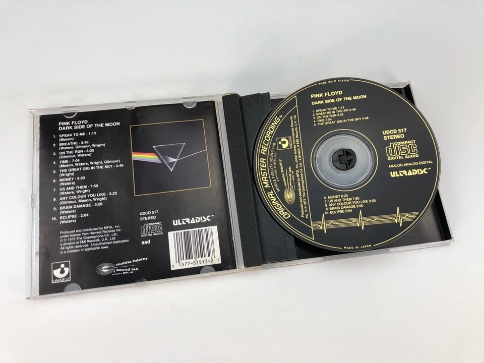 Dark Side of the Moon (Master Recordings Gold CD) - Pink Floyd - Bild 4 von 4