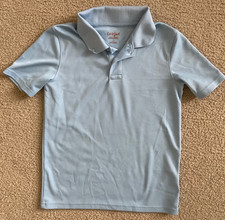 Cat  Jack Boy's Uniform Polo Shirt - Blue - Size Youth Large