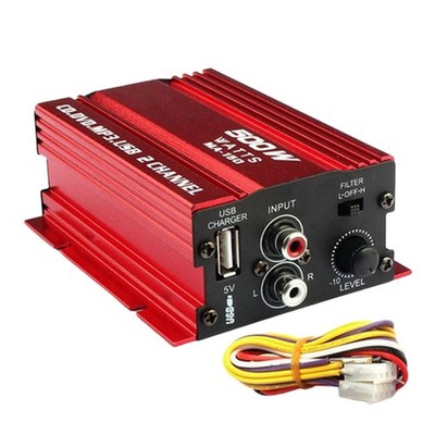 Auto-Audio-Lautsprecher, Mini-Verstärker, Stereo-Audio-Heimverstärker, 2-Kanal