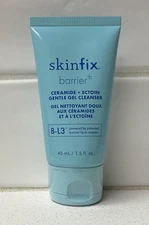 SKINFIX - BARRIER+ CERAMIDE ECTOIN GEL CLEANSER - TRAVEL SIZE 1.5oz - NEW SEALED