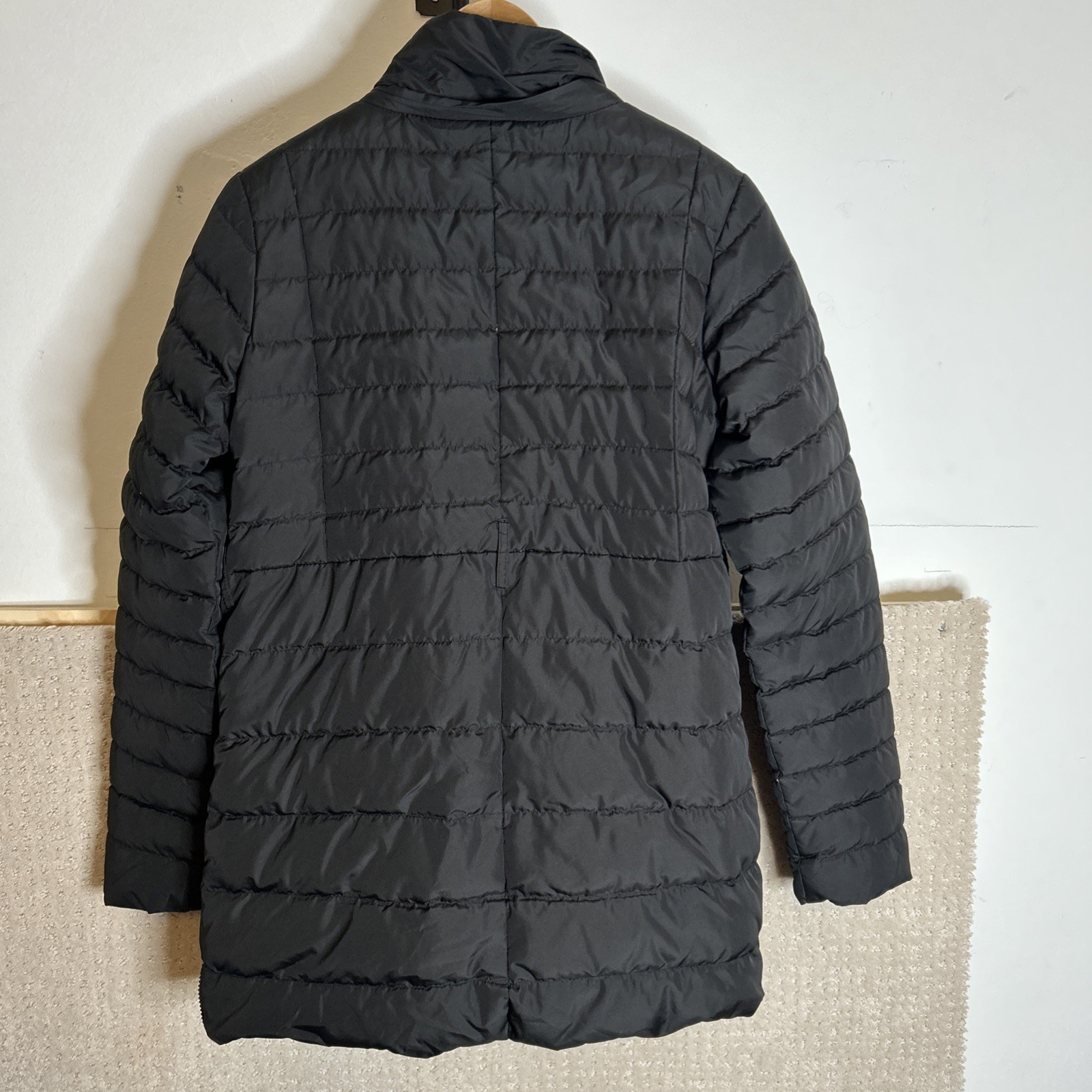 Seraphine Maternity Down Puffer Jacket Black Sz 6… - image 5