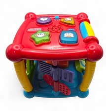 VTech Busy Learners Activity Cube Interactive Baby Toddler Toy Lights Sounds