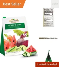 Pickling Lime, Easy-To-Make, Crispy Flavorful Pickles, Tasty Creations, Long-...