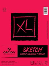 XL Series Sketchbook, Foldover Pad, 9x12 inches, 125 Sheets 50lb/74g - Arti...