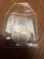 Suffragette 50p collectible Coin 2003 Women's Vote in protective sleeve