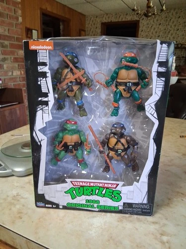Playmates Teenage Mutant Ninja Turtles 1988 Original Series Box Set Of 4 2019