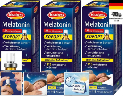 Schaebens Melation Sofort-Spray 3x 30ml