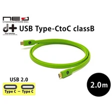 d+USB Type-C NEO by OYAIDE Elec d+ USB Type-C to C class B 2.0m USB cable