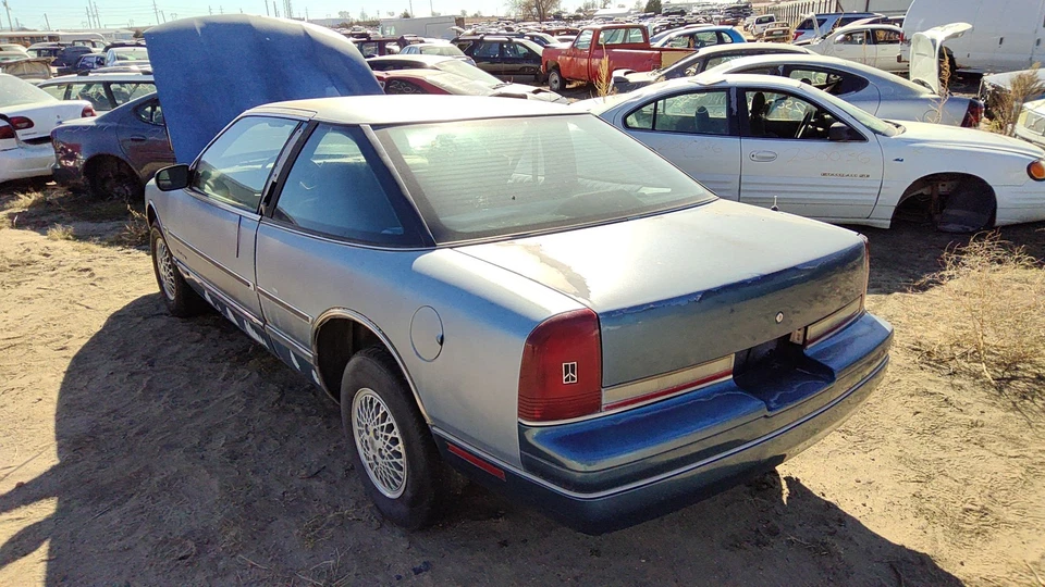 Olds Cutlass Cierra 1988-1993 pasajero conjunto colector de escape derecho fabricante original 2,8 l Foto 4 de 4