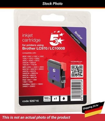Kompatibel mit 5 Star 926716 Brother DCP-130C Ink Cartridge Black