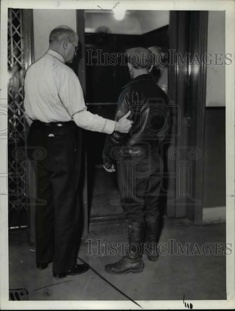 1987 Press Photo Public Buildings Central Police Station - cvb41735
