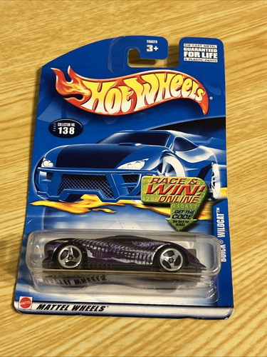 2002 Hot Wheels Buick Wildcat Collectors #138 Purple - Picture 1 of 2