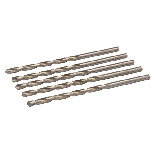 Punte metriche serie lunga 6,5 x 148 mm Hss-R 5 pz 196496 Silverline - Foto 1 di 3