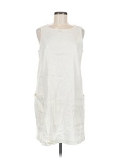 H By Halston Women White Casual Dress M
