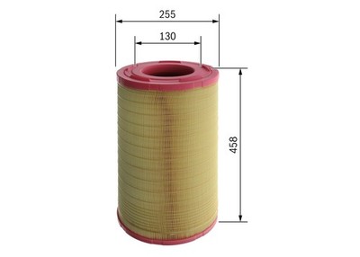 Luftfilter BOSCH F 026 400 256 Filtereinsatz für MAN TGL TGM 1 2