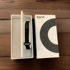 Bond Touch Wristband - Black Metal Mesh Band