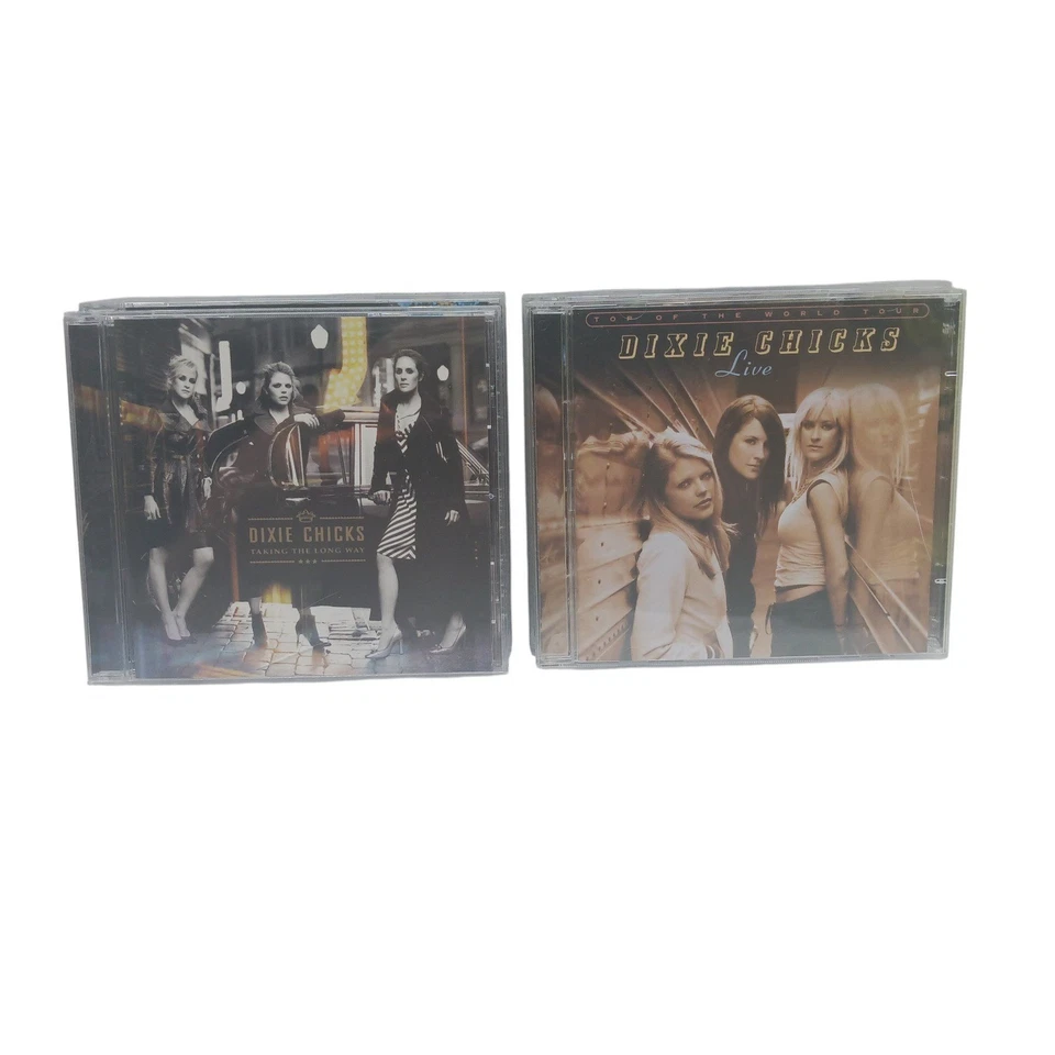 Dixie Chicks CD Lot Of 4: Fly, Wide Open Spaces, Taking The Long Way, Live Foto 3 de 4