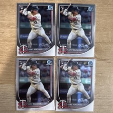 2025 Bowman Chrome - Luke Keaschall, Luke Keaschall #61 (RC) (4) Total