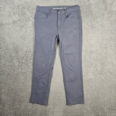 Western Rise Mac Pant Charcoal Gray Mens 30 Slim Performance Tech SS19-WR-MPP-A