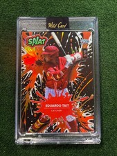 Eduardo Tait /10 - Orange/Black Holo Foil - 2025 Wild Card Splat Baseball