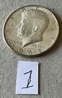 1964 Kennedy Half Dollar 90% Silver Used Circulated Condition US Coin
