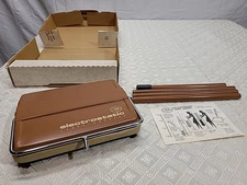 Fuller Electrostatic Vintage Floor Carpet Sweeper Hand Push Broom #102