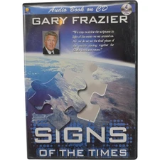 Gary Frazier Signs of the Times Audio Book on CD 4 Disc Set Bible Prophecy