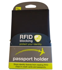 Travelon RFID Blocking Protect Your Identity Passport And Credit Cards Case