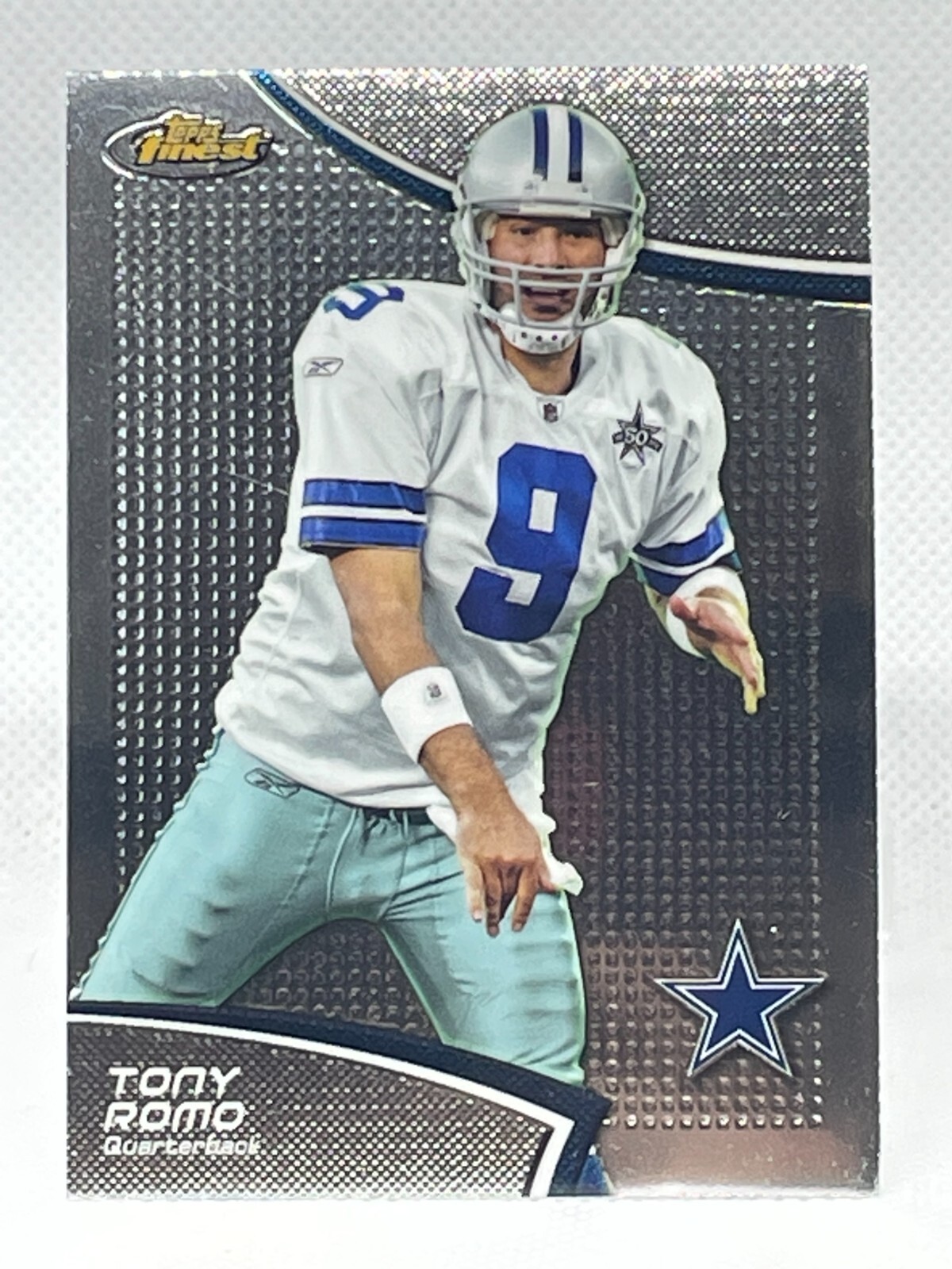 Tony Romo #118 Football Cards 2011 Topps Finest trading card — raw and PSA graded price guide
