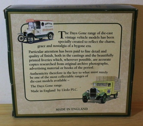 2 Small Lledo Days Gone Vintage Bus Vehicle "Dairy Farm" Used near mint in Box - 第 3/3 張圖片
