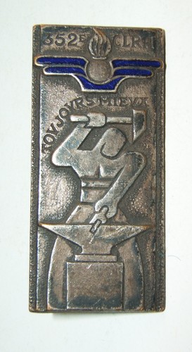 Insigne Matériel AFN 367° CLRA Compagnie Lourde Réparation Automobile