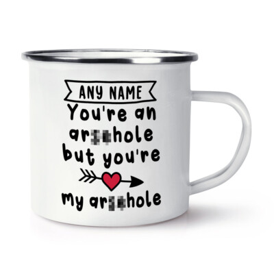 Trust Me I'M A Beau-Père Rétro Émail Tasse - Drôle Meilleur Favourite Pères Jour