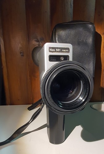 Top Braun NIZO 561 Macro Super 8 Filmkamera mit Ledertasche - Bild 7 von 7
