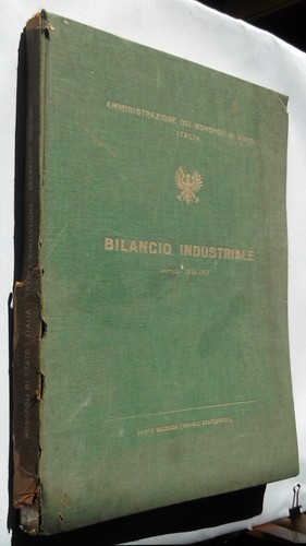 MONOPOLI di STATO -SALI- TABACCHI - CHININO - Bilancio industriale 1956- P. II - Picture 3 of 13