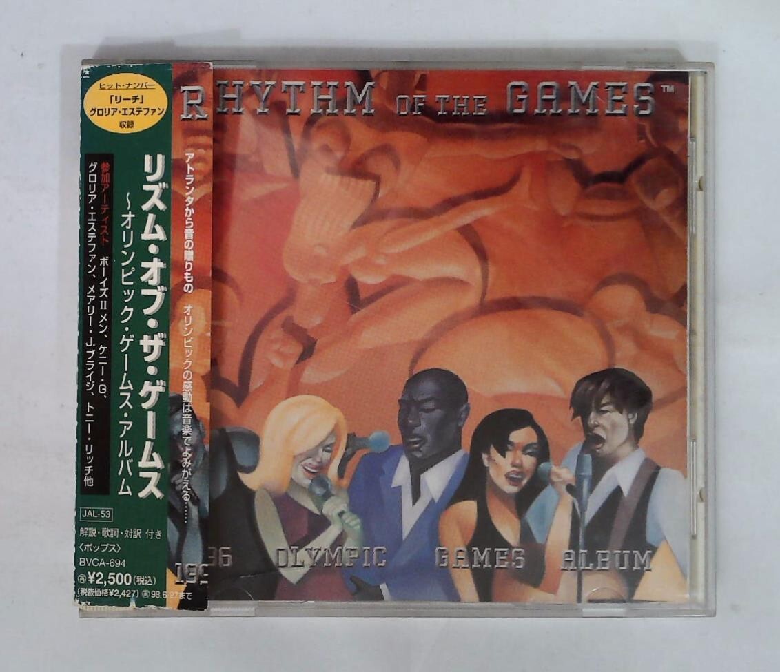 Various – Rhythm Of The Games (1996 Olympic Games Album) BVCA-694 JAPAN CD OBI